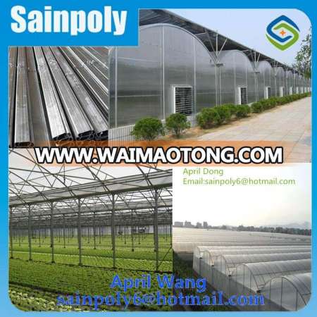 Low Cost Plastic Film Greenhouse for Commercial Sales