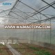 Single span polycarbonate sheet greenhouse for orchid flower