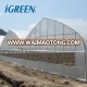 Low cost agriculture plastic film greenhouse