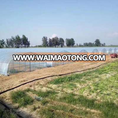 Air conditioned vegetable tunnel greenhouse