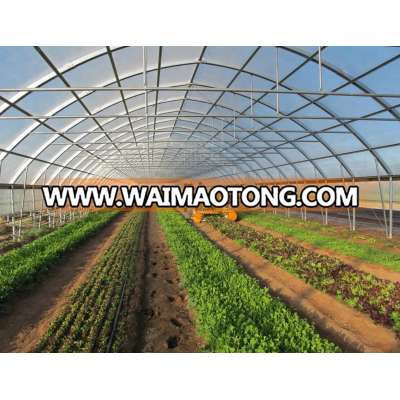 Large size and film material tunnel greenhouse