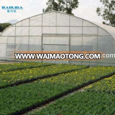 Low cost high quality agricultural polytunnel greenhouse